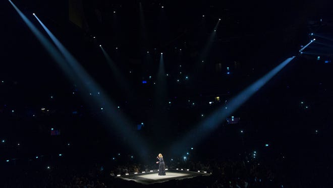Adele performs at the Ziggo Dome on June 1, 2016, in Amsterdam, Netherlands.