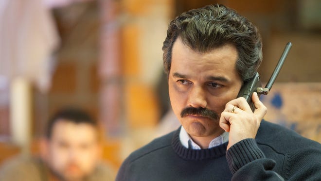 Wagner Moura plays drug kingpin Pablo Escobar in the Netflix period drama, 'Narcos.'
