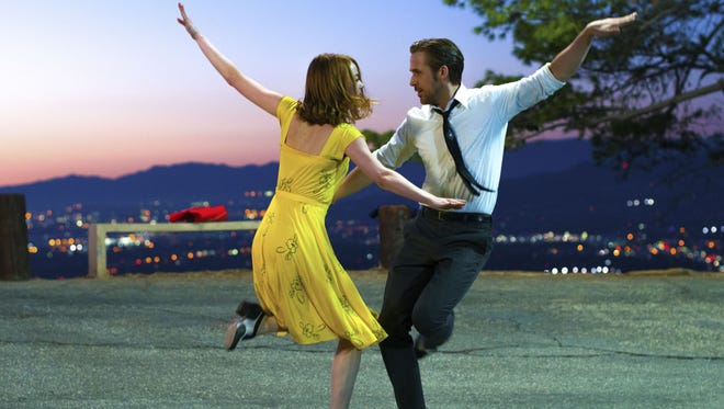 Ryan Gosling, right, and Emma Stone were both Oscar-nominated for their roles in 'La La Land.'