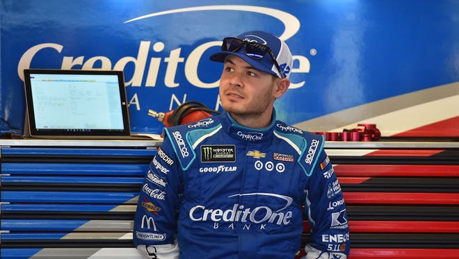 Kyle Larson will start first for the third time this season.