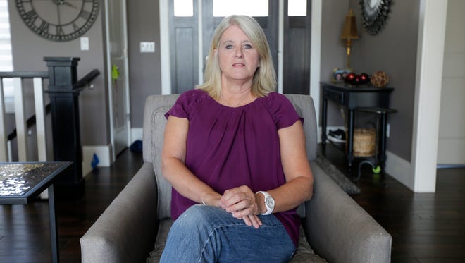 Kathy Daley sits in her Cedar Rapids, Iowa, home. Daley, her husband and their two teenage children traveled to Iberostar Cancun about 28 miles north of the Iberostar Paraíso del Mar in March 2016. Her husband and some other people drank a couple of shots of tequila and went with their son around the corner to another pool. Kathy and the girls stayed at the swim-up bar and the bartender made Kathy a different drink since she didn't want a shot. She had not been drinking alcohol and was not drunk. She took a few sips and blacked out. The next thing she remembers is being in a hospital in Cancun. They said she was very drunk and demanded cash from her husband in order to treat her.