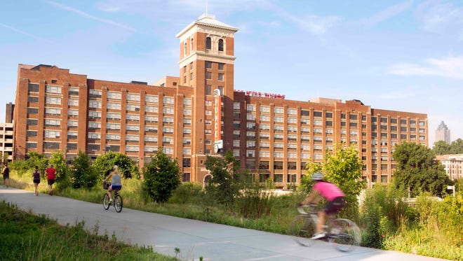 Atlanta’s affinity for repurposing old buildings is on grand display at Ponce City Market, now home to shops, restaurants, residences and offices. The massive building - topping out at 2.1 million square feet - was built in 1926 and it’s the largest brick structure in the Southeast.
