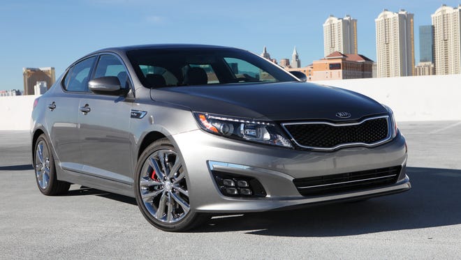 In fifth place, Kia and its best model is the Optima sedan