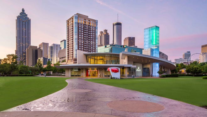 The popular World of Coca-Cola, tucked in downtown Atlanta, draws visitors from all over the world. The 130-year-old secret formula for the world’s most popular soda is stored in a vault on the property.
