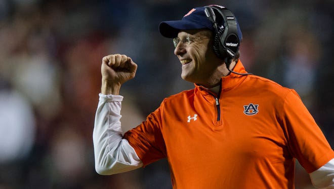 Auburn head coach Gus Malzahn appears to have his quarterback in junior college transfer Jarrett Stidham, Will that lead to the Tigers making the 2017 College Football Playoff?