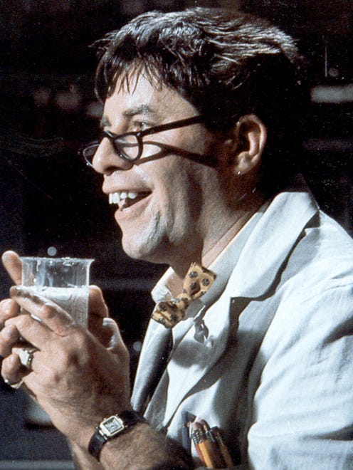 Jerry Lewis in his signature role, 1963's 'The Nutty Professor.'