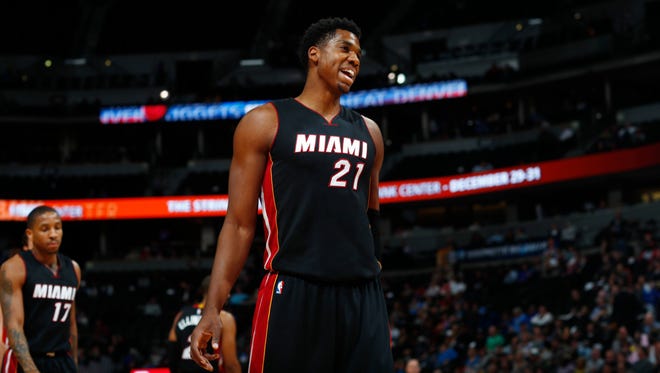 21. Miami Heat - The Heat went 2-2 this week — with wins over Denver and Utah — behind center Hassan Whiteside's 21.8-point, 14.8-rebound, 2.8-block averages.