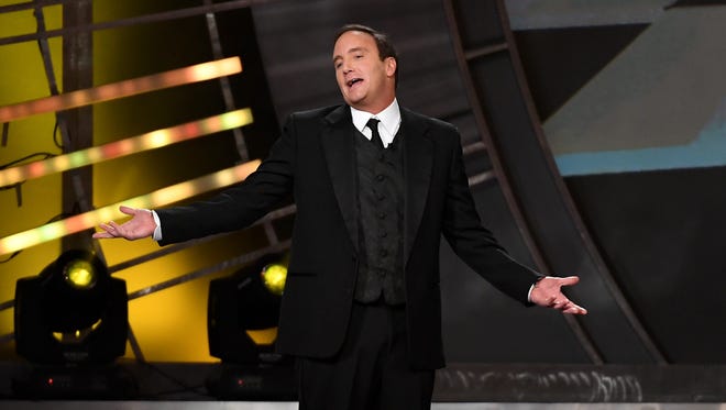 Jay Mohr hosts  the 2016 NASCAR Sprint Cup Series Awards show, Dec. 2 at the Wynn Hotel in Las Vegas.