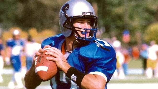 Romo during his time at Eastern Illinois.