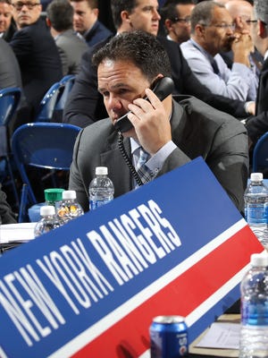 New York Rangers general manager Jeff Gorton latest win is persuading Jimmy Vesey to sign.
