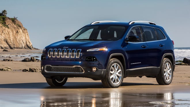 The 2017 Jeep Cherokee Limited.