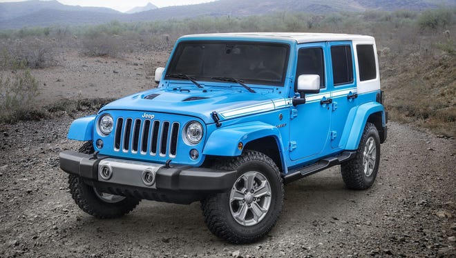 The 2017 Jeep Wrangler Chief Edition.