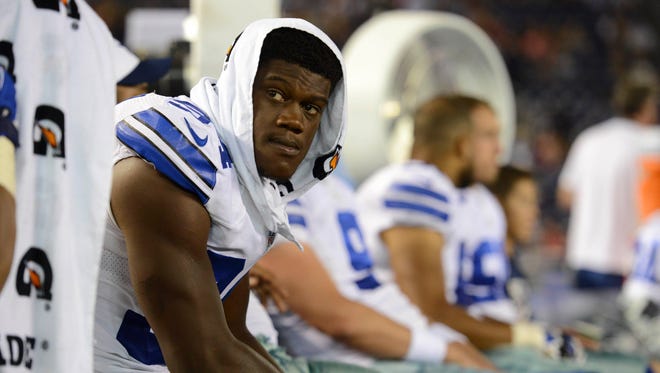 Cowboys DE Randy Gregory: Suspended at least a year for violating league's policy on substance abuse.