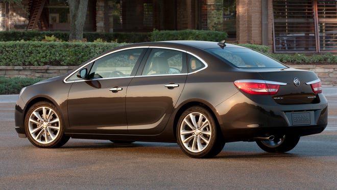 In third place, Buick and its top model is Verano.