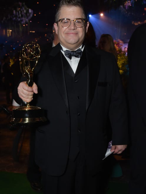Patton Oswalt at the Governors Ball.