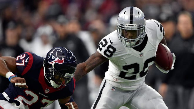 RB Latavius Murray: Agreed to deal with Vikings (previous team: Raiders)
