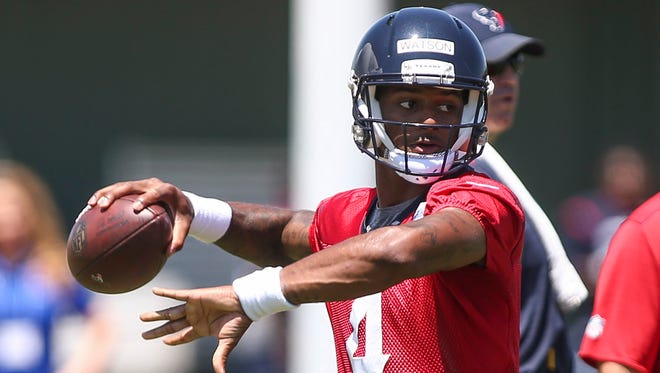 Deshaun Watson is only the second quarterback taken in the first round in Texans history.