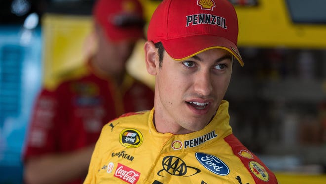 Joey Logano is looking for his second consecutive win at Michigan International Speedway in the Sprint Cup Series.