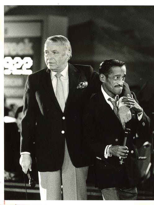Frank Sinatra and Sammy Davis Jr.