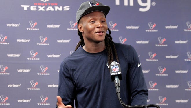 DeAndre Hopkins talked about Colin Kaepernick's national anthem protest and his former college coach's response to it recently with the AP.