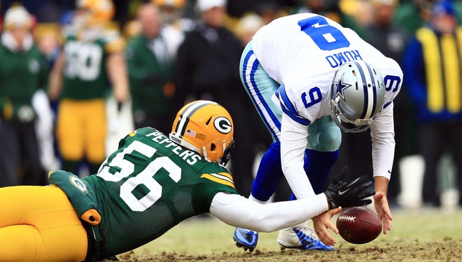 Romo led the Cowboys to a 12-4 record in 2014, but Dallas came up short in a controversial 26-21 loss to the Green Bay Packers.