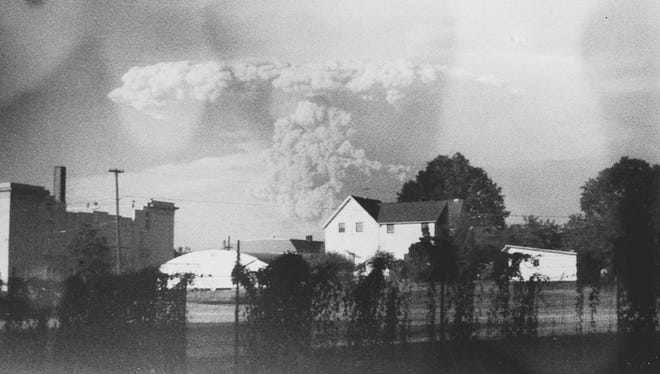 Photographer Kati Dimoff discovered previously unseen images of the Mount Helens eruption in a camera she found at Goodwill.